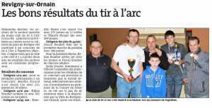 Est Républicain du 01 02 2014 concours Fagnières